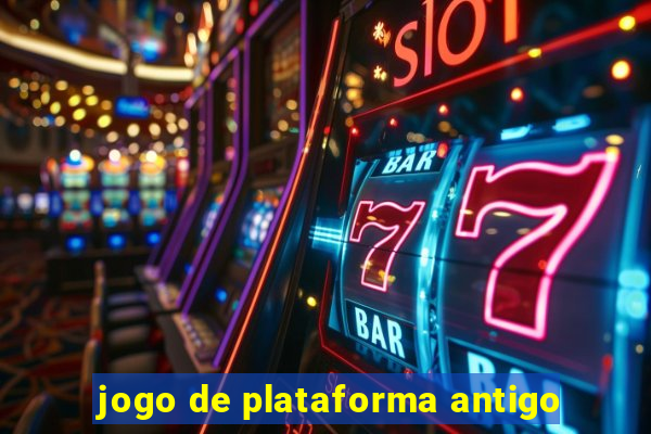 jogo de plataforma antigo